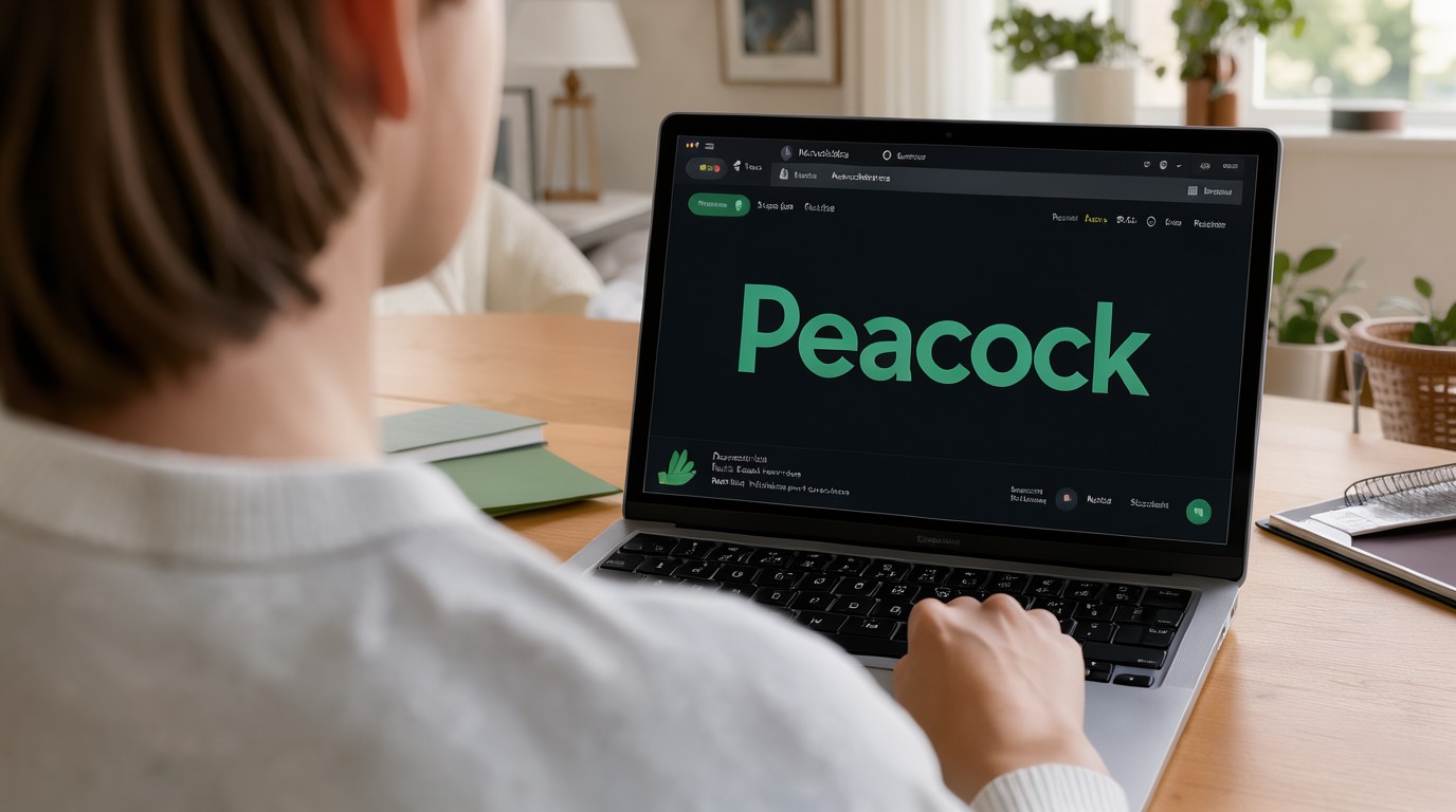 ภาพสร้างด้วย AI (ไม่ใช่ภาพถ่ายจริง) ประกอบข่าว Peacock ของ NBCUniversal ทำกำไรไตรมาส 3 ต่อเนื่องเป็นครั้งที่ 2 ที่ 261 ล้านดอลลาร์