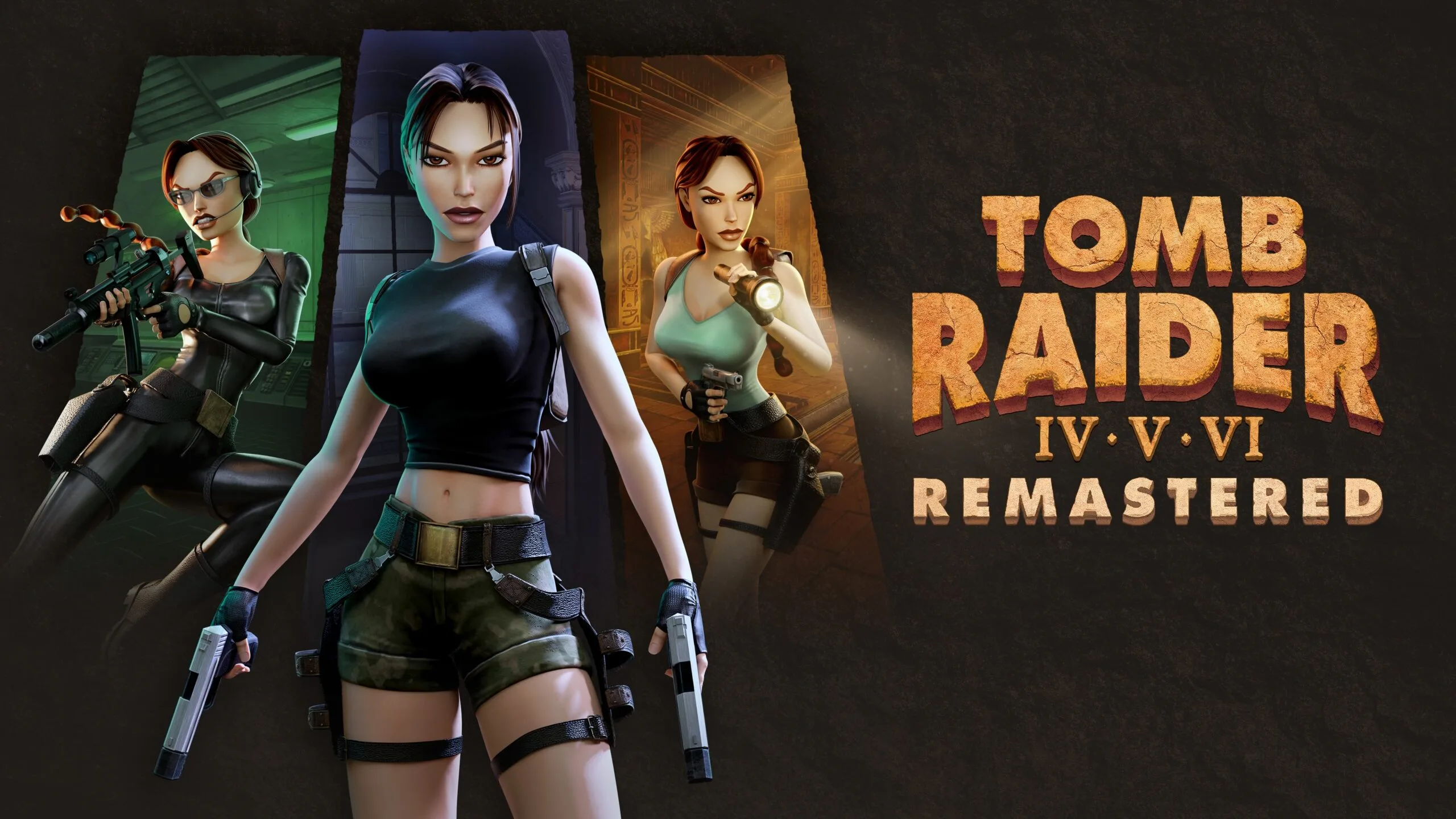 ภาพปก Tomb Raider IV-VI Remastered แสดง Lara Croft