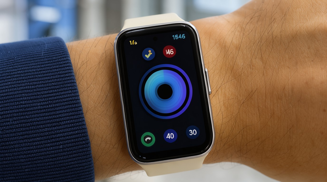 ภาพสร้างด้วย AI (ไม่ใช่ภาพถ่ายจริง) ประกอบข่าว หลุดฟีเจอร์ Galaxy Fit 4 ผ่านแอปคู่ใจ คาดใกล้เปิดตัว
