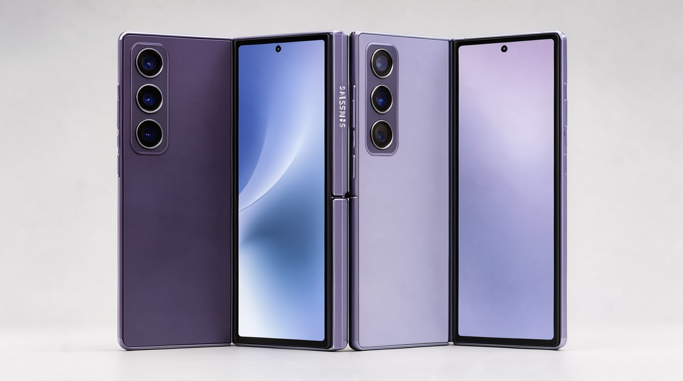 ภาพสร้างด้วย AI (ไม่ใช่ภาพถ่ายจริง) ประกอบข่าว Samsung อาจทำ Galaxy Z Fold 9 อีกรุ่นเสริม คู่กับรุ่น Wide ปกติ