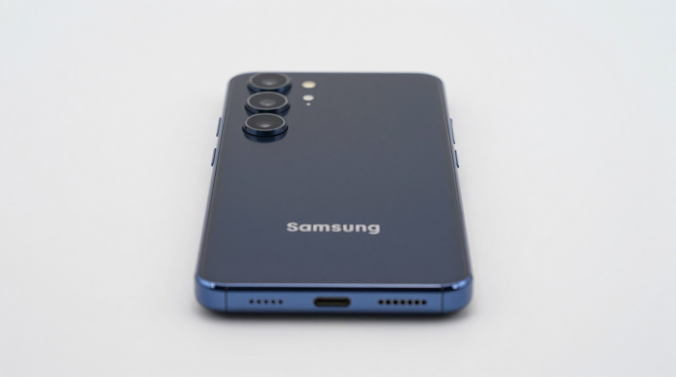 ภาพสร้างด้วย AI (ไม่ใช่ภาพถ่ายจริง) ประกอบข่าว Samsung เตรียมเปิดตัว Galaxy F70 5G ในอินเดีย 18 ตุลาคมนี้