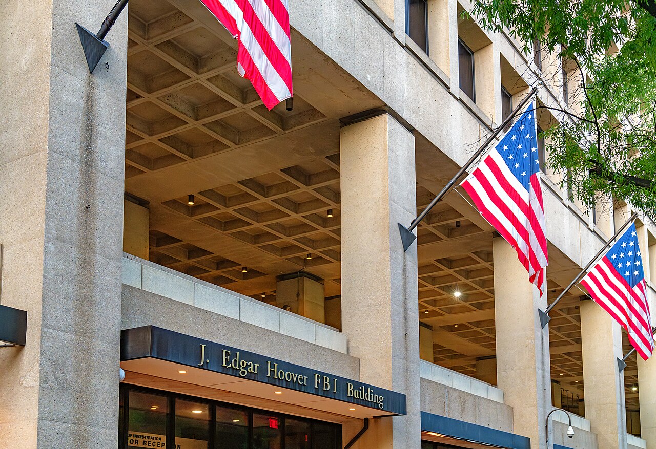 ภาพประกอบ: FBI Building in Washington D.C. - J. Edgar Hoover Federal Bureau of Investigation Building