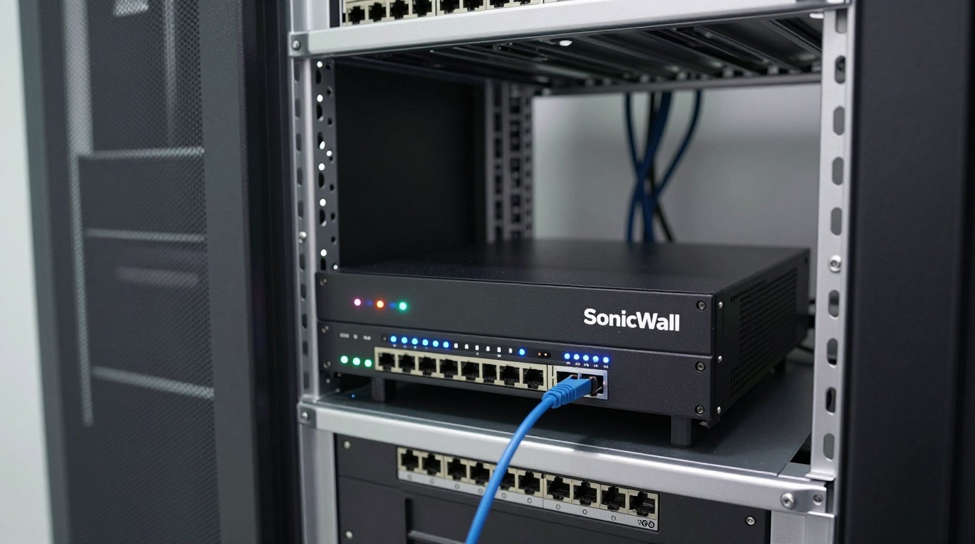 ภาพสร้างด้วย AI (ไม่ใช่ภาพถ่ายจริง) ประกอบข่าว SonicWall แจ้งเตือนช่องโหว่ระดับร้ายแรงสูงสุดบน SMA1000 เสี่ยงถูกสั่งงานจากระยะไกล