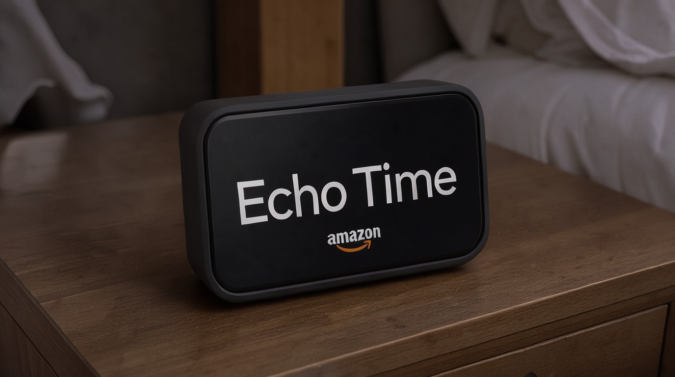 ภาพสร้างด้วย AI (ไม่ใช่ภาพถ่ายจริง) ประกอบข่าว Amazon เปิดตัว Echo Time นาฬิกาปลุกอัจฉริยะตรวจจับการนอน ราคา 199.99 ดอลลาร์