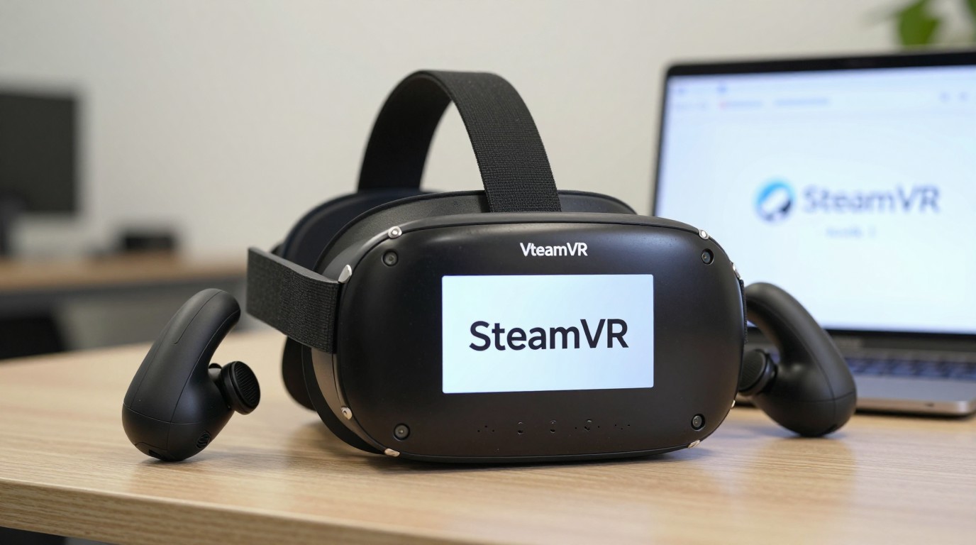 ภาพสร้างด้วย AI (ไม่ใช่ภาพถ่ายจริง) ประกอบข่าว Valve อัปเดต SteamOS 0.4 เพิ่มแบตเตอรี่ Steam Frame ได้สูงสุด 12% แก้ปัญหาสตรีมมิง