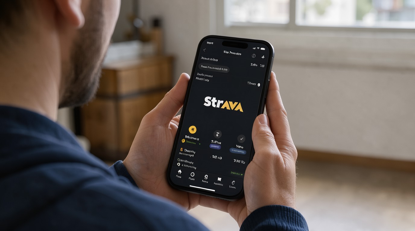 ภาพสร้างด้วย AI (ไม่ใช่ภาพถ่ายจริง) ประกอบข่าว Strava ปรับระบบค้นหาเส้นทางใหม่ เพิ่มแผนที่ออฟไลน์และฟีเจอร์อื่นๆ