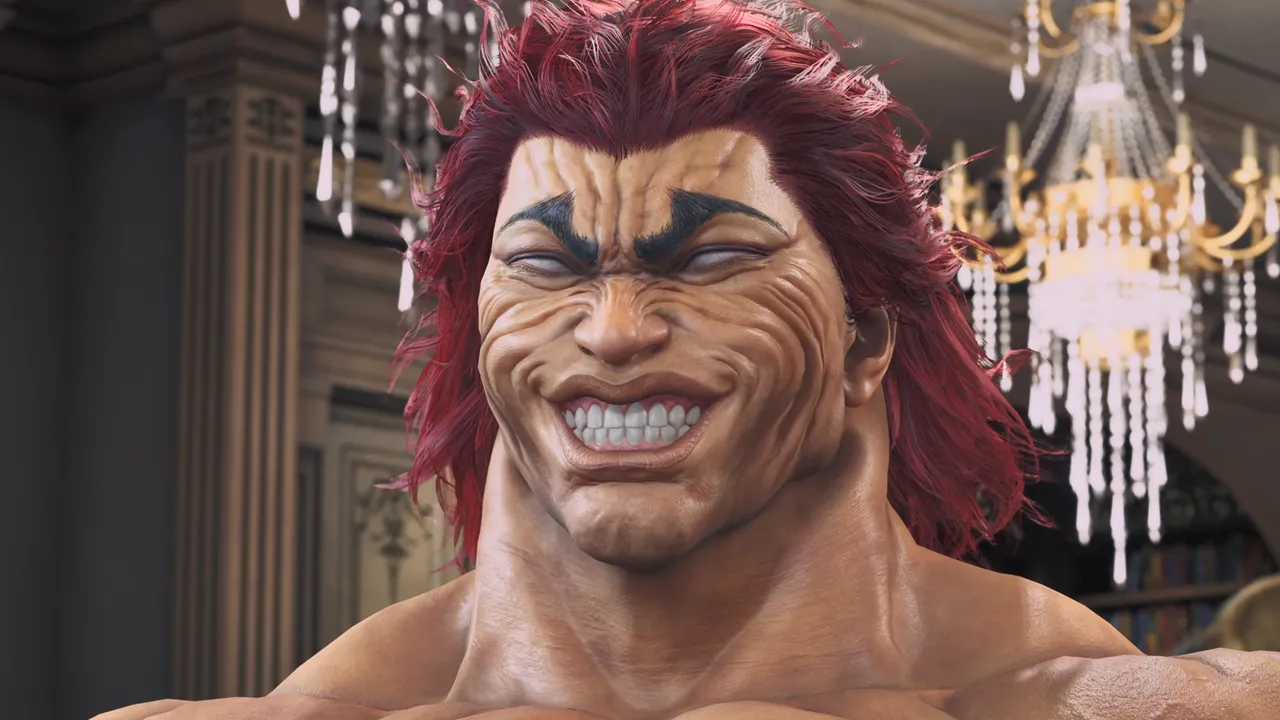 ภาพโปรโมตทางการจาก Bandai Namco (ภาพประชาสัมพันธ์) ผ่าน IGN ประกอบข่าว Tekken 8 ปล่อยตัวอย่างแรก Yujiro Hanma จาก Baki หน้าตาพิกลชวนขนลุกตามที่แฟนๆ คาดไว้