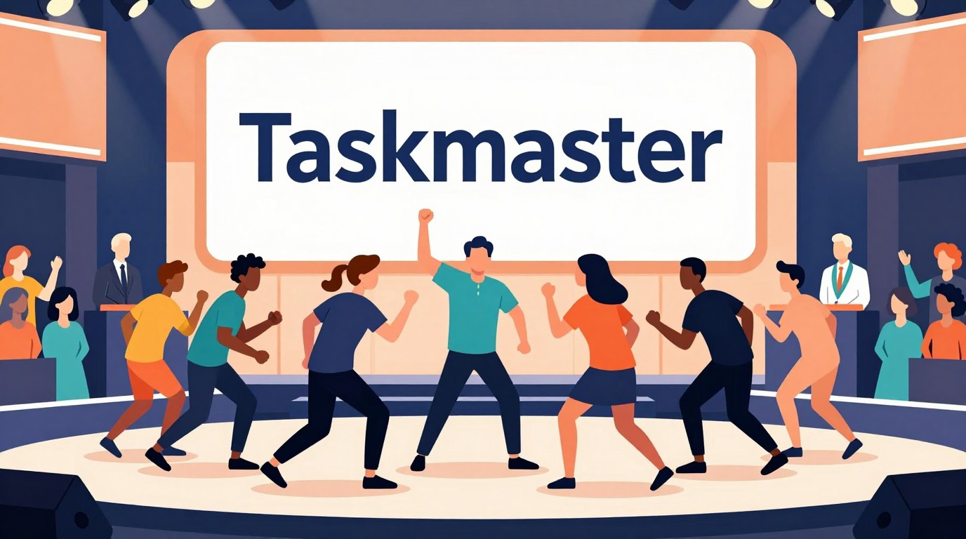 ภาพสร้างด้วย AI (ไม่ใช่ภาพถ่ายจริง) ประกอบข่าว TF1 นำรายการฮิต Taskmaster และ Holey Moley เข้าฝรั่งเศส รุกคอนเทนต์วาไรตี้เต็มตัว