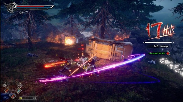 ภาพหน้าจอเกม AeternoBlade II: Infinity ภาพที่ 1