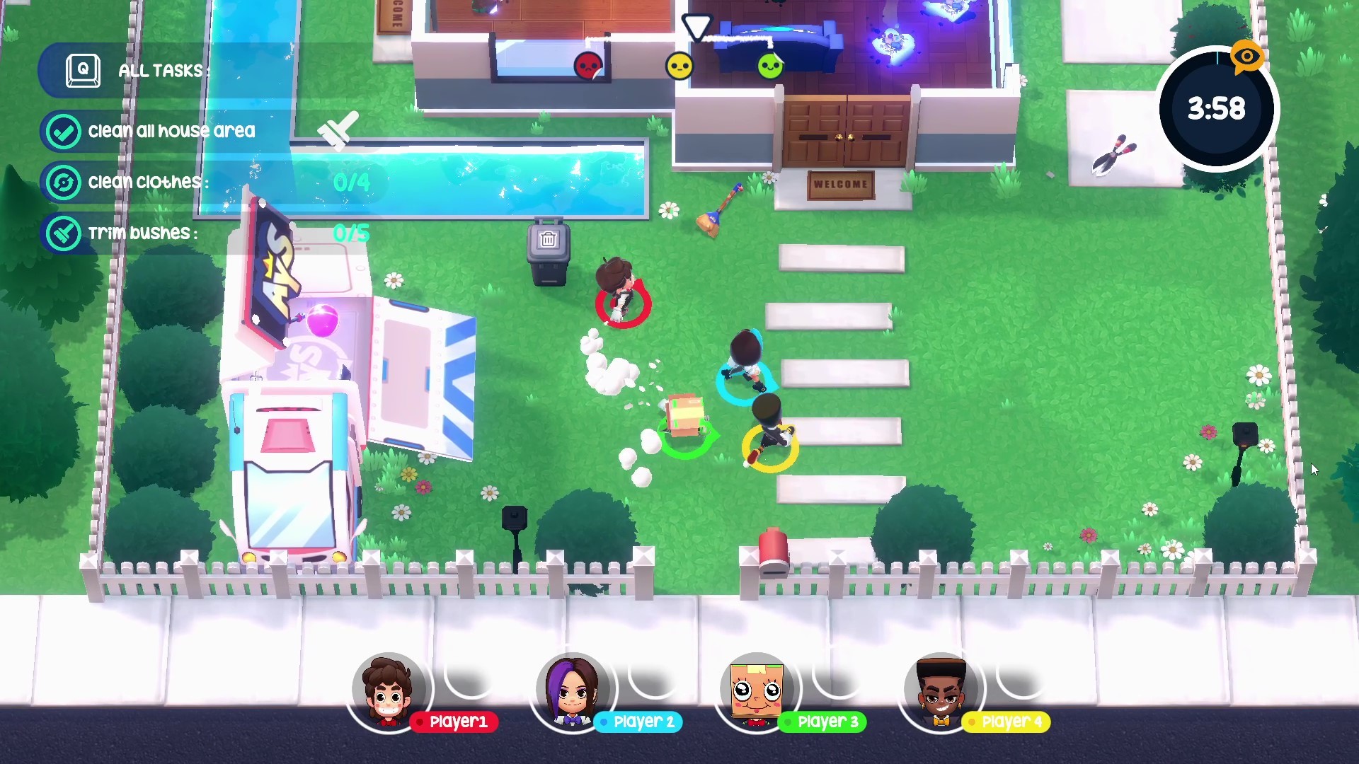 ภาพจากเกม At Your Service