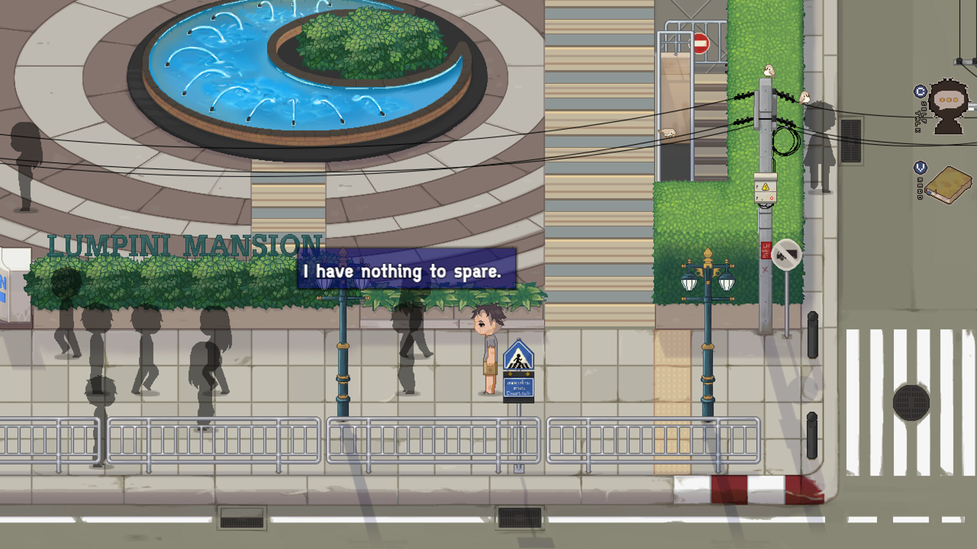 ภาพจากเกม Bangkok Story: A Stray Dog