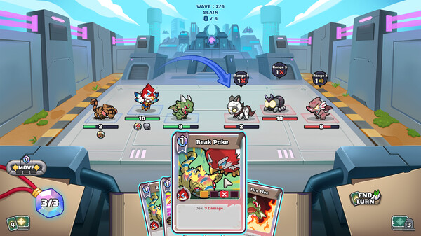 ภาพหน้าจอเกม Guardian Tactics: Deck of the Chosen ภาพที่ 1