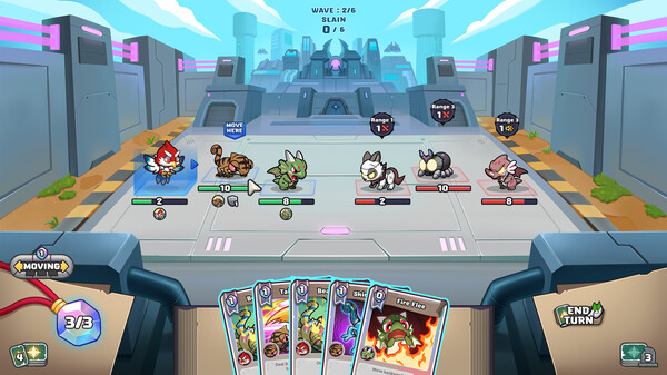 ภาพหน้าจอเกม Guardian Tactics: Deck of the Chosen ภาพที่ 2