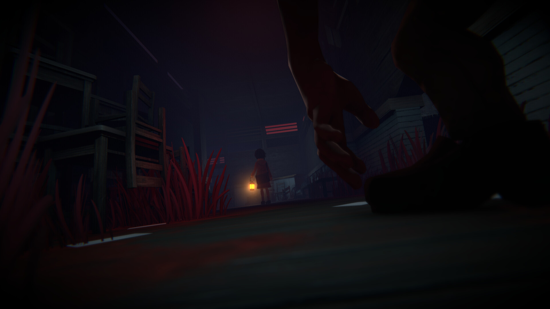 ภาพจากเกม Narin: The Orange Room