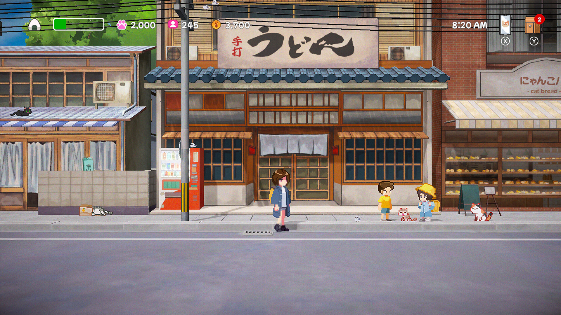 ภาพจากเกม Neko Odyssey