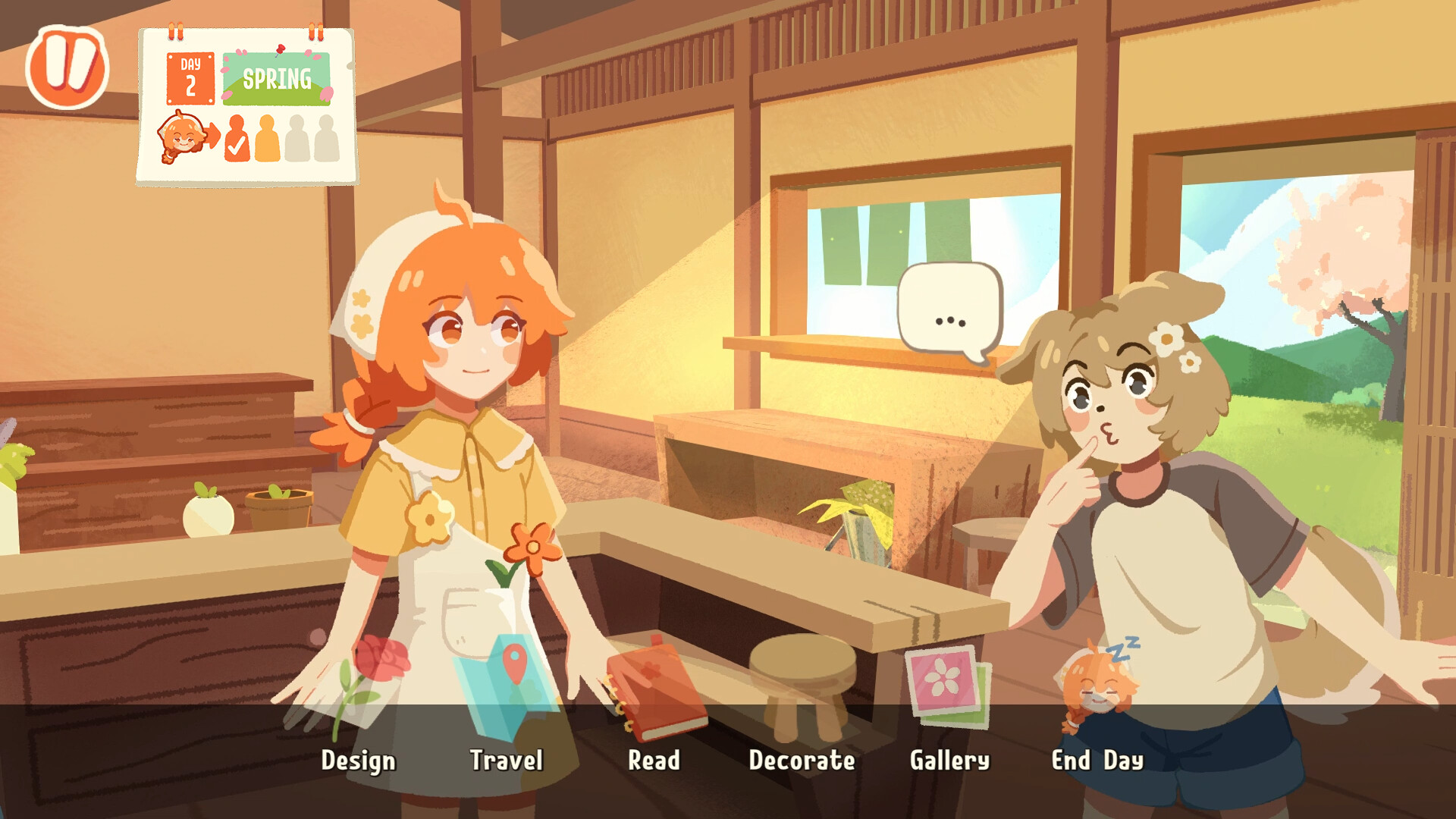 ภาพจากเกม Puni the Florist