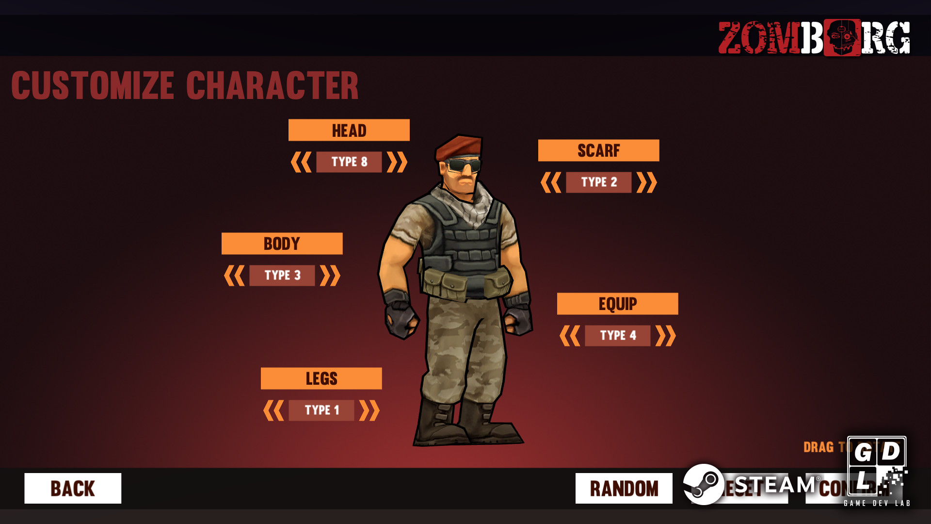 ภาพจากเกม Zomborg
