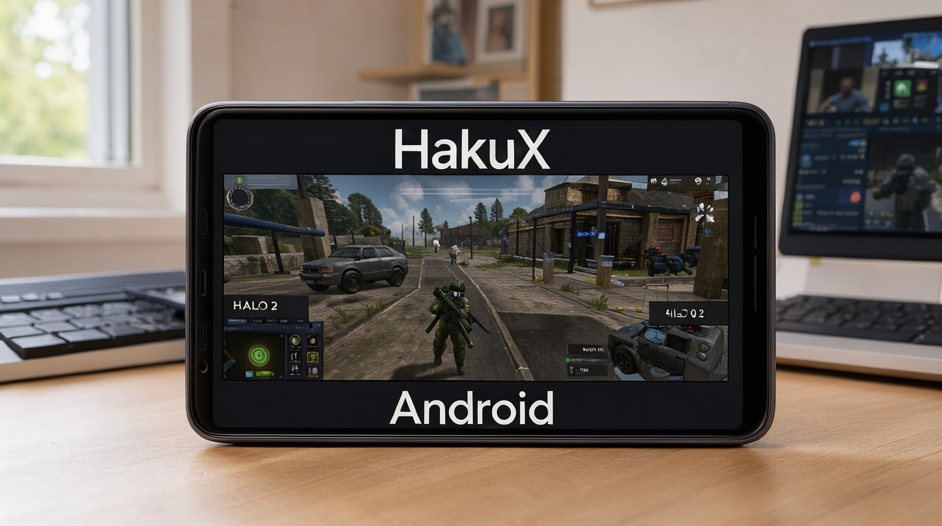 ภาพสร้างด้วย AI (ไม่ใช่ภาพถ่ายจริง) ประกอบข่าว HakuX อีมูเลเตอร์ Xbox รุ่นแรกบน Android อัปเดตใหญ่ เล่นได้บนมือถือราคาถูก