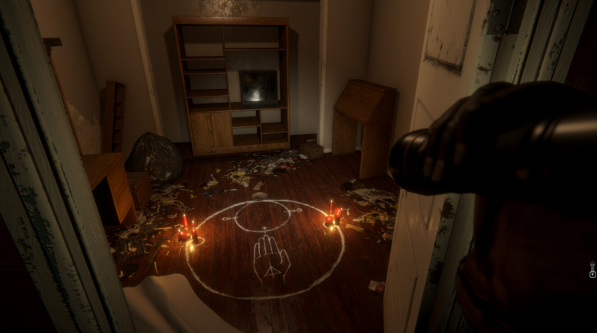 ภาพโปรโมตทางการจาก DarkStone Digital / DreadXP ประกอบข่าว Brian Clarke เปิดฟรี Playable Archive ซากเกม Paranormal Activity ที่ถูกยกเลิก ช่วง Halloween