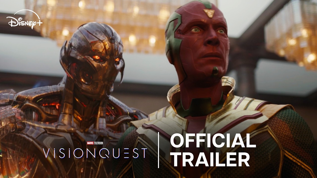 ภาพโปรโมตทางการจาก Marvel Entertainment ประกอบข่าว นักเขียน /Film ชี้ VisionQuest ยืม "เสียงในหัว" จาก Battlestar Galactica มาใช้กับ Ultron