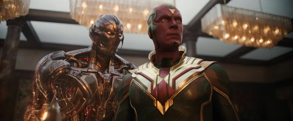 ภาพโปรโมตทางการจาก Marvel (ภาพประชาสัมพันธ์) ผ่าน Deadline ประกอบข่าว VisionQuest ซีรีส์ MCU เล่าเรื่อง AI มีจิตใจ แต่ทีมสร้างบอกไม่ได้ล้อเหตุการณ์จริง