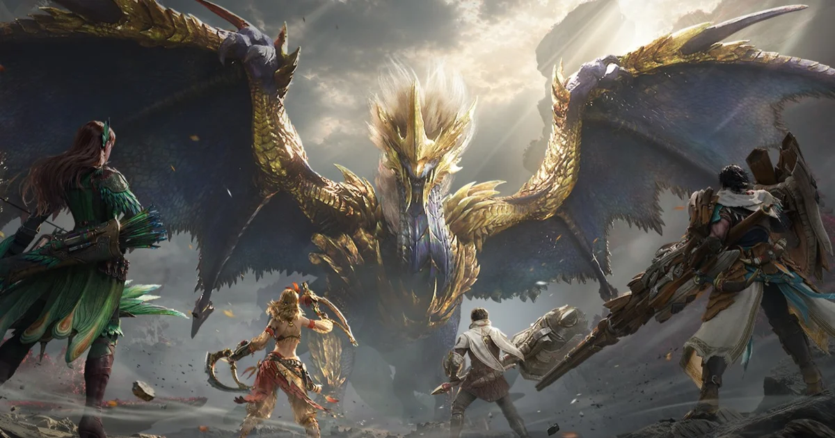 ภาพโปรโมตทางการจาก Capcom (ภาพประชาสัมพันธ์) ผ่าน GamesIndustry.biz ประกอบข่าว Monster Hunter Outlanders เปิดให้เล่นแล้ว ฝีมือ TiMi Studio Group ค่าย Tencent