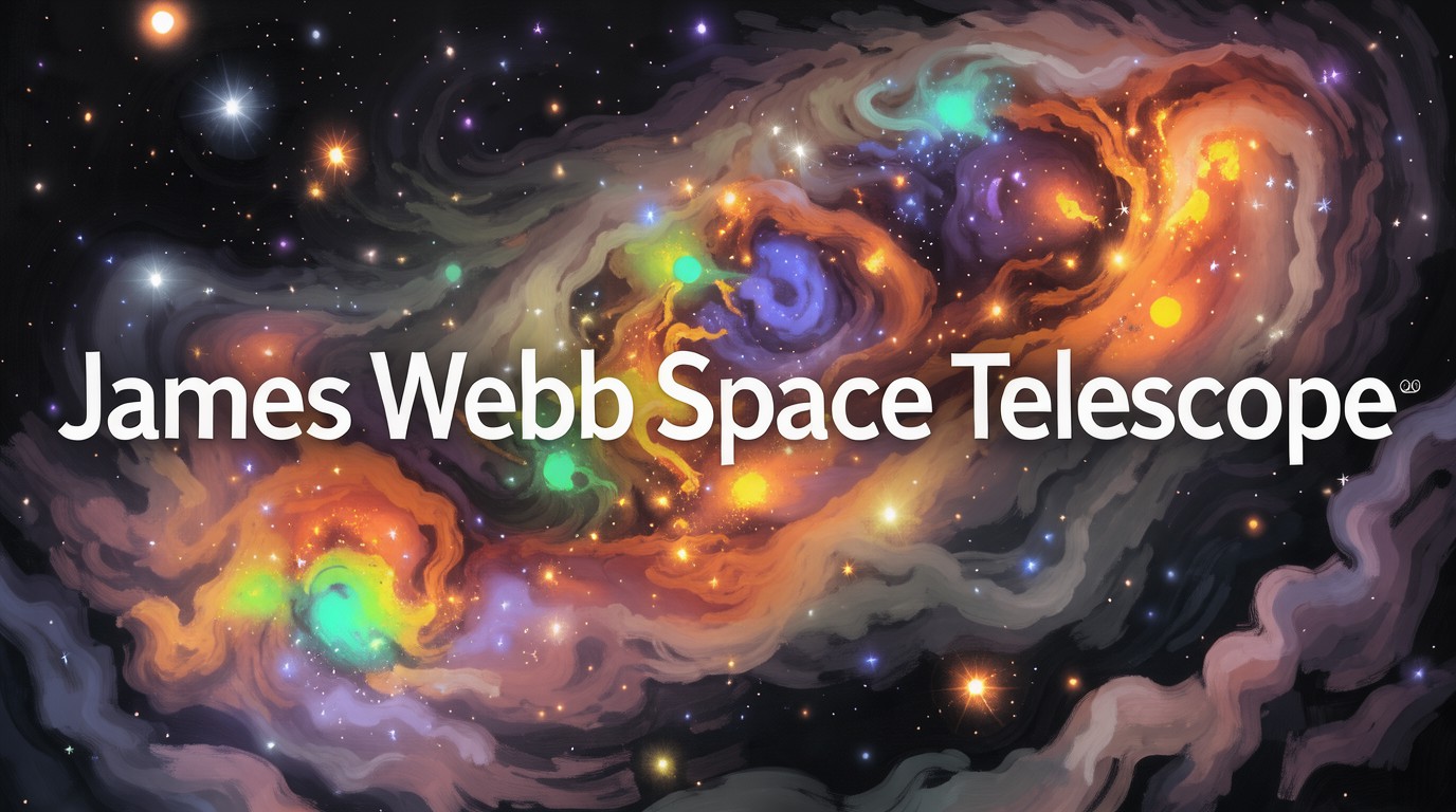 ภาพสร้างด้วย AI (ไม่ใช่ภาพถ่ายจริง) ประกอบข่าว กล้อง Webb ถ่ายภาพดาวเกิดใหม่ในเนบิวลา NGC 7129 ห่างโลก 3,300 ปีแสง