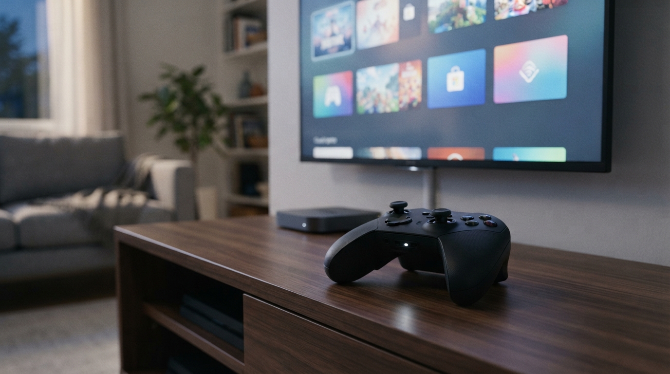 ภาพสร้างด้วย AI (ไม่ใช่ภาพถ่ายจริง) ประกอบข่าว Xbox คว้าสิทธิ์สตรีมมิ่ง Grand Theft Auto VI แบบเอ็กซ์คลูซิฟ