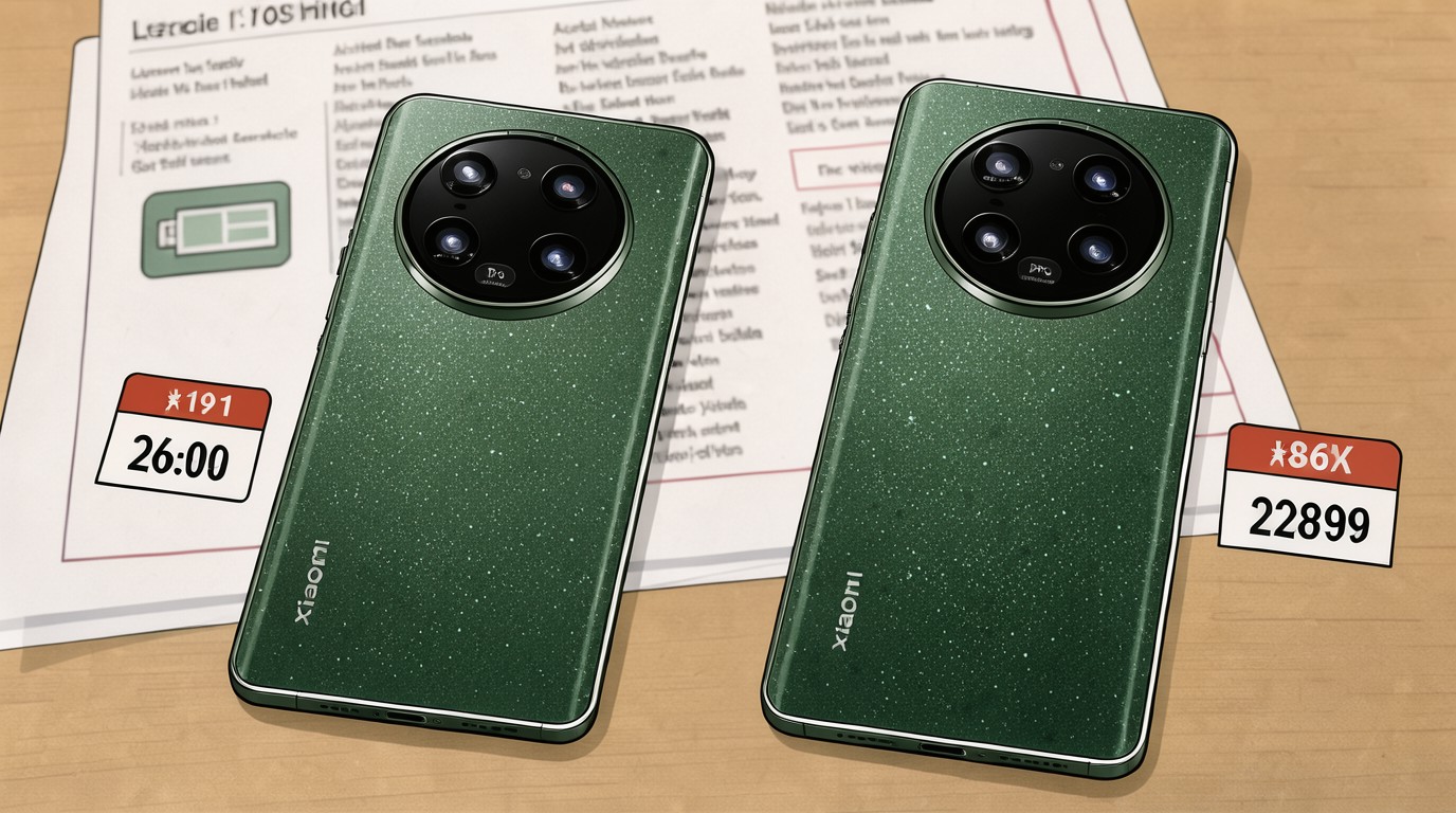 ภาพสร้างด้วย AI (ไม่ใช่ภาพถ่ายจริง) ประกอบข่าว หลุดราคา Xiaomi 18 Pro เวอร์ชันโลก แพงขึ้น แบตเล็กลงกว่ารุ่นจีน