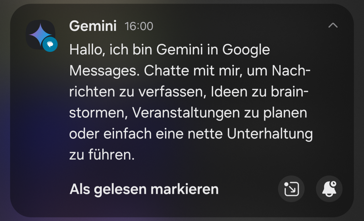 ภาพประกอบ: Google Gemini in Google Messages 20240918